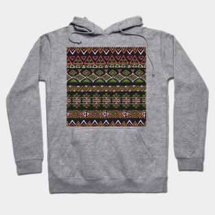 Set of geometric seamless patterns Hoodie